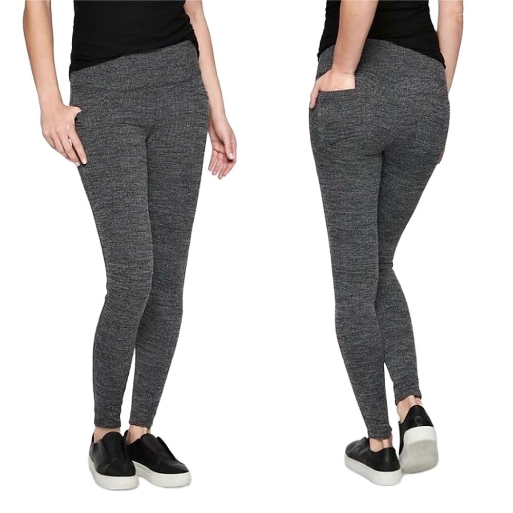 Athleta Herringbone Metro High Waisted Leggings Size XS